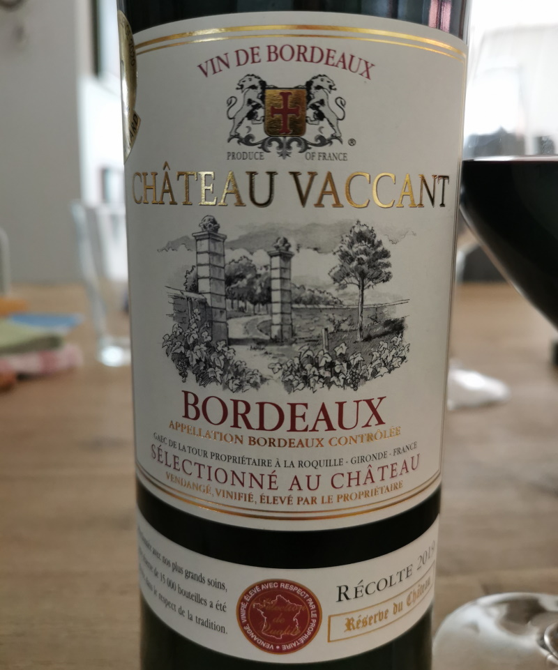 chateau-vaccant-bordeaux-2019-flaske